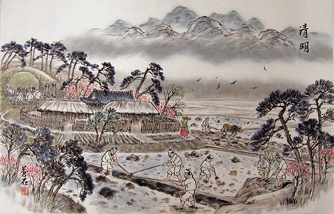 하늘이 차츰 맑아지는 시기: 청명(淸明)