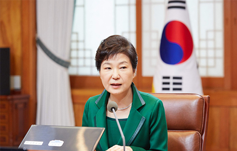 박 대통령, 일본 규슈 지진 위로전 발송