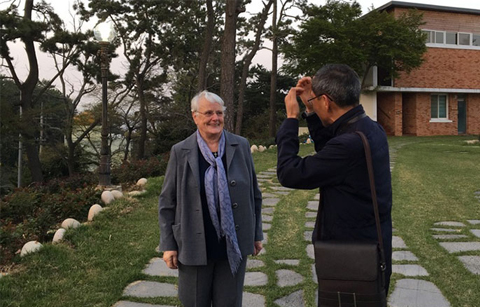 소록도에 돌아온 '한센인의 천사'