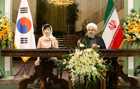 한-이란 정상, 한반도 평화통일 지지