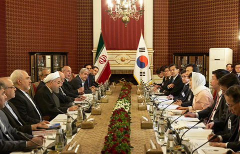 한국과 이란공동성명, ‘비핵, 평화통일 지지’