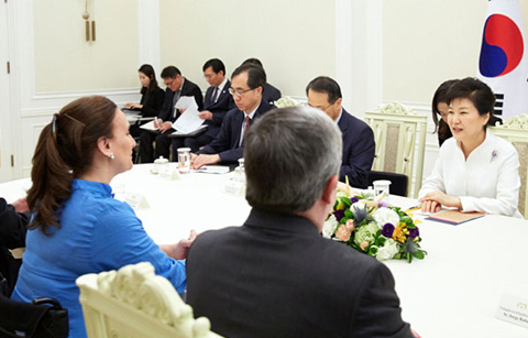 박 대통령, “한-아르헨티나 협력확대 희망”