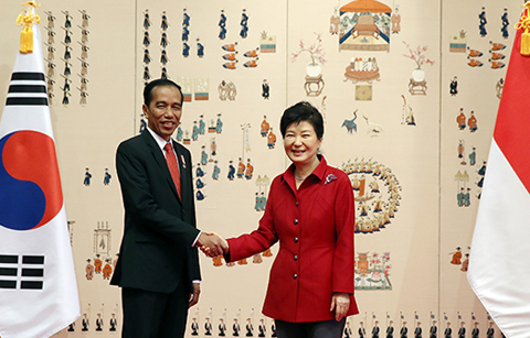 박 대통령, '한-인니 포괄적 파트너십 지향'