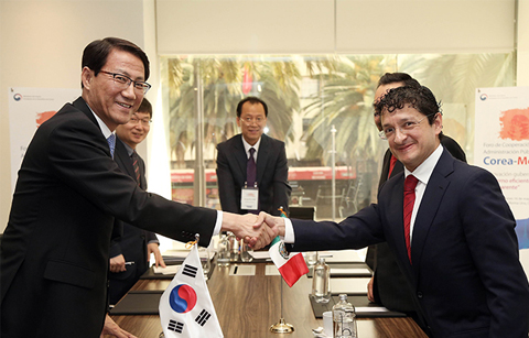 한-멕시코, 공공행정 협력 강화