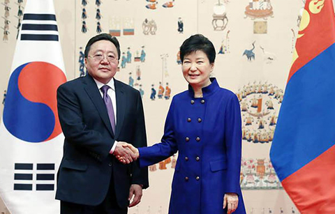 박 대통령, “한-몽골 상호협력 잠재력 커”