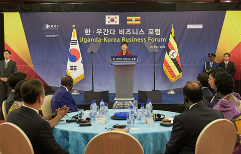 박 대통령, 한•우간다 경제협력 증진 당부
