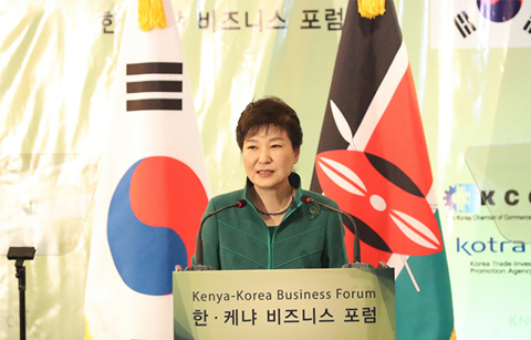 박 대통령, 한•케냐 경제 협력 확대 당부