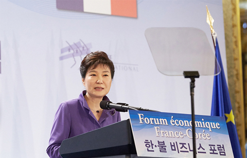 박 대통령, 한-불 미래 신산업 협력•창업 교류 제안
