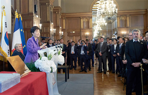 파리 국제대학촌 한국관 착공