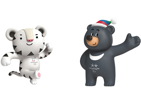 평창동계올림픽ㆍ패럴림픽 마스코트 공개