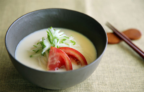 한국요리 조리법: 콩국수