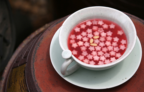 한국요리 조리법: 오미자화채