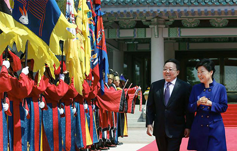 박 대통령 몽골 방문 경제사절단 109개사 참여