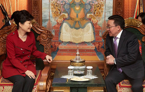 “한-몽골, 동북아평화 위한 훌륭한 파트너”