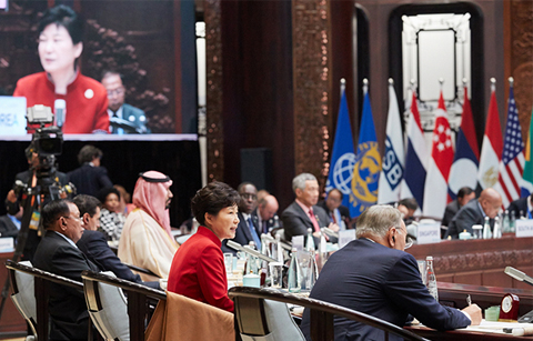 박 대통령, G20서 자유무역ㆍ창조경제 강조