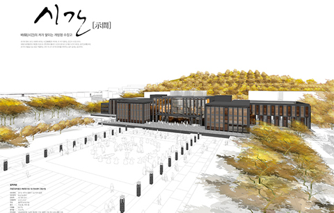 보존하는 수장고에서 보이는 수장고로