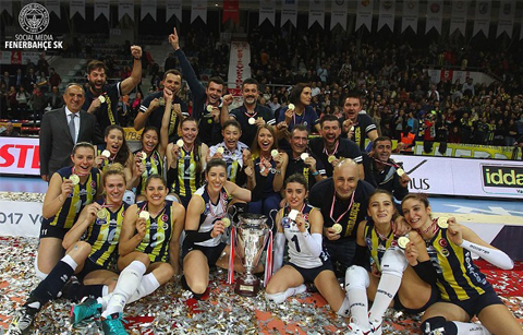 김연경, 소속팀 페네르바체 우승 견인