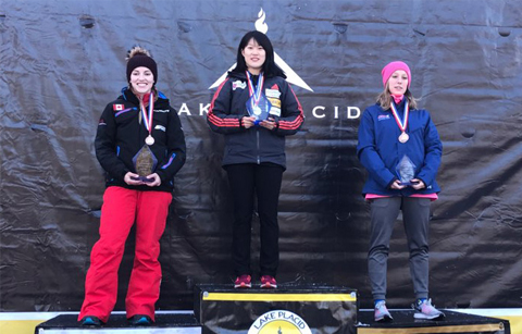 여자 스켈레톤 문라영, 북아메리카컵 종합 우승