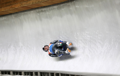 	루지 선수들, ‘평창을 질주하다’