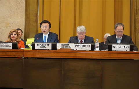 윤 외교, 북한 대량살상무기 문제 해결을 위한 국제사회의 단호한 대응 촉구