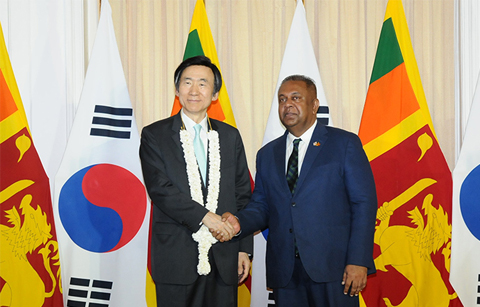 	한국, 스리랑카와 대북 공조 강화