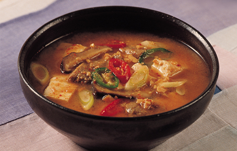 	한국요리 조리법 시리즈: 된장찌개