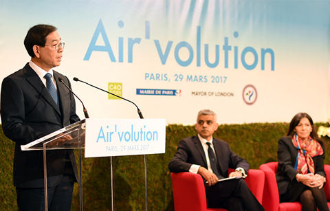 	맑은 도시 공기 위해 나선 ‘서울-파리-런던’