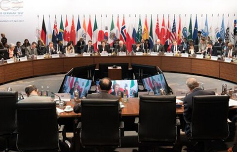 ‘G20 디지털 장관회의’가 지난 6일 독일 뒤셀도르프에서 ‘상호 연결된 세계를 위한 디지털화 구현’을 주제로 열렸다.