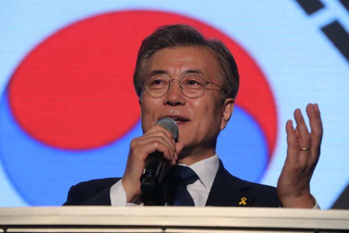 더불어민주당의 문재인 후보가 제19대 대한민국 대통령으로 당선됐다