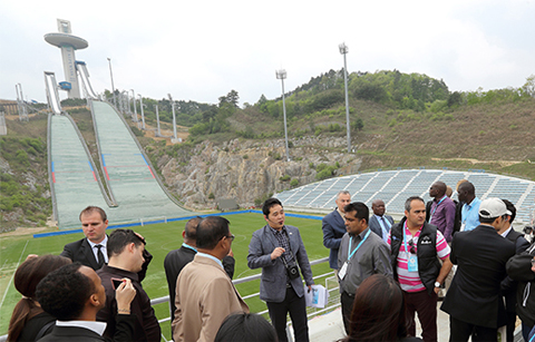 	세계 스포츠기자, ‘평창 동계올림픽’ 현장 방문