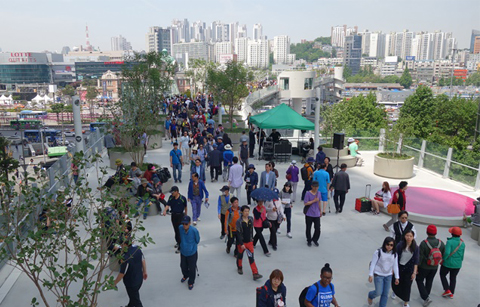 	걷기 좋은 서울의 새 랜드마크, ‘서울로 7017’