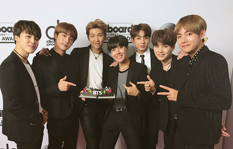 美 빌보드 뮤직 어워즈도 인정한 ‘방탄소년단’