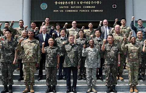 문 대통령, “한·미동맹의 핵심은 한미연합사”
