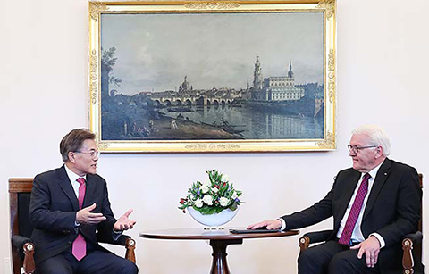 한∙독 대통령, 'G20, 북핵 문제 한 목소리 내야'