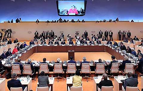 문 대통령, G20서 ‘자유무역, 기후변화 대응’ 지지