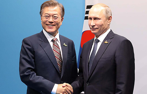 한 러 정상, 협력 확대 강조