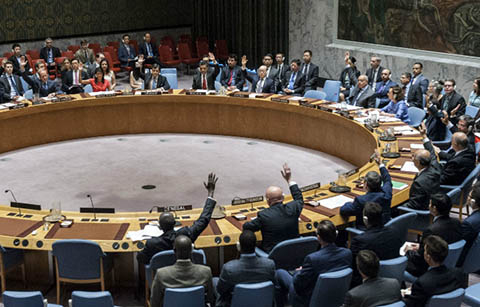 유엔 안보리, ‘새 대북 결의’ 만장일치 채택