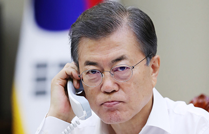 한∙일 정상 통화, 대북 공조•대응 방안 협의