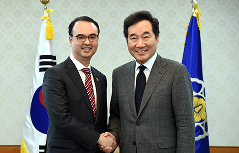 이낙연 국무총리, 필리핀 외교장관 접견