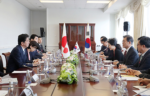 한·일 정상회담, ‘양국 긴밀 공조 재확인’