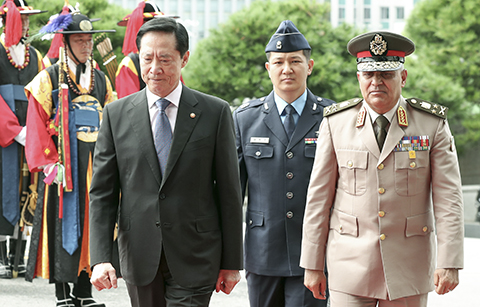 한∙이집트 국방장관, 군사협력 방안 논의