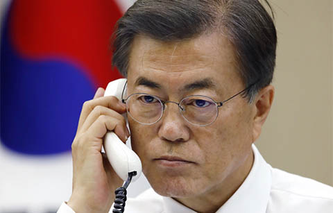 한•일 정상 통화