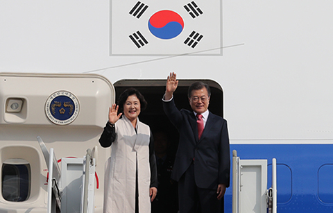 문 대통령, UN 총회 참석차 뉴욕 방문