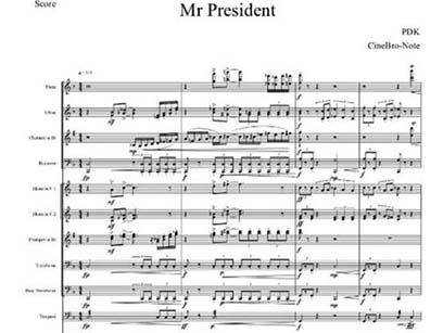 작곡가 김형석, ‘대통령 헌정곡’ 제작