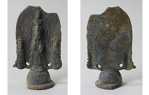 강원도 양양서 6세기 금동불상 출토