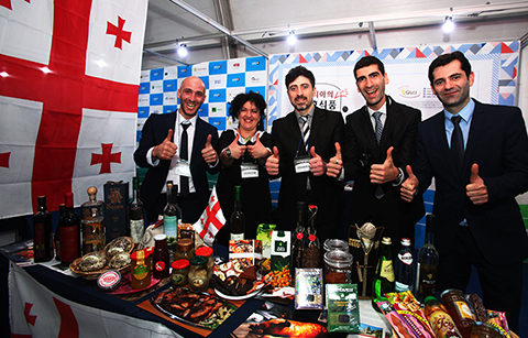 전주에 모인 세계 발효식품