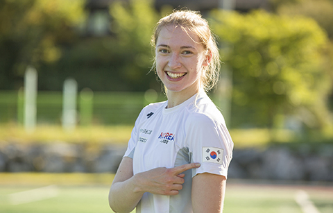 푸른 눈의 루지 태극전사 ‘일린이’ 