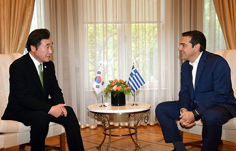한·그리스 총리, ‘평창 올림픽 성공 위해 협력’
