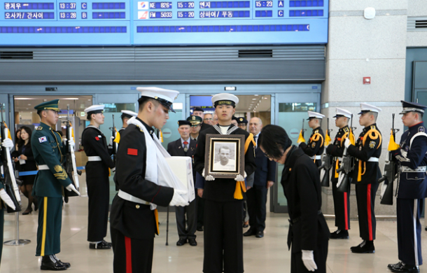 한국전쟁 프랑스 참전용사, 한국에 잠들다