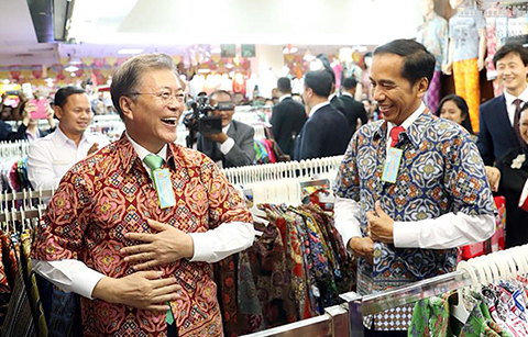 격의 없는 소통으로 우의 다진 한-인니 정상